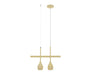 Pendant Light 06, Oxidized gold – Luma