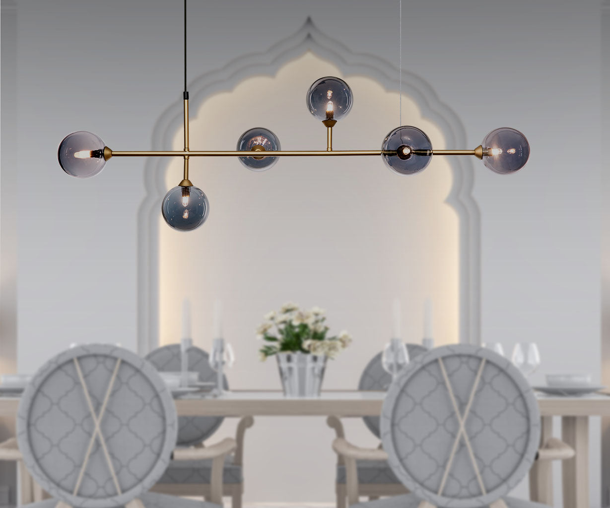 Pendant Light 6 light Pendant – Luma