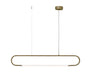 Pendant Light Metal, L:95 H 15 cm – Luma