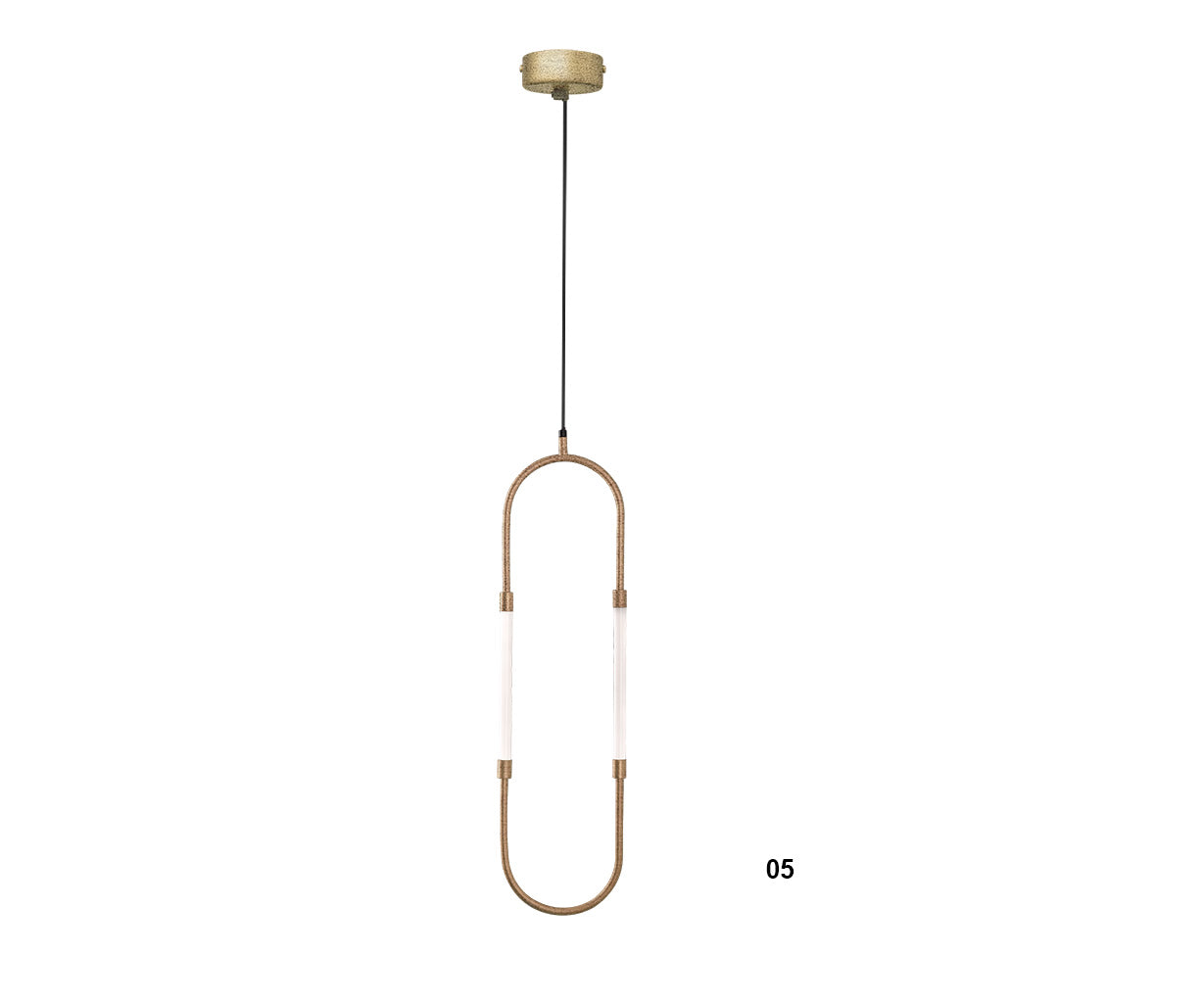 Pendant Light 05, Oxidized gold – Luma