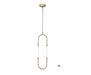 Pendant Light 05, Oxidized gold – Luma