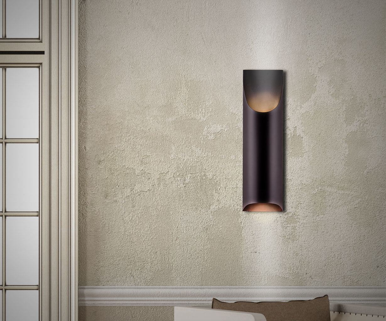 Wall Light 17, Oxidized gold – Luma
