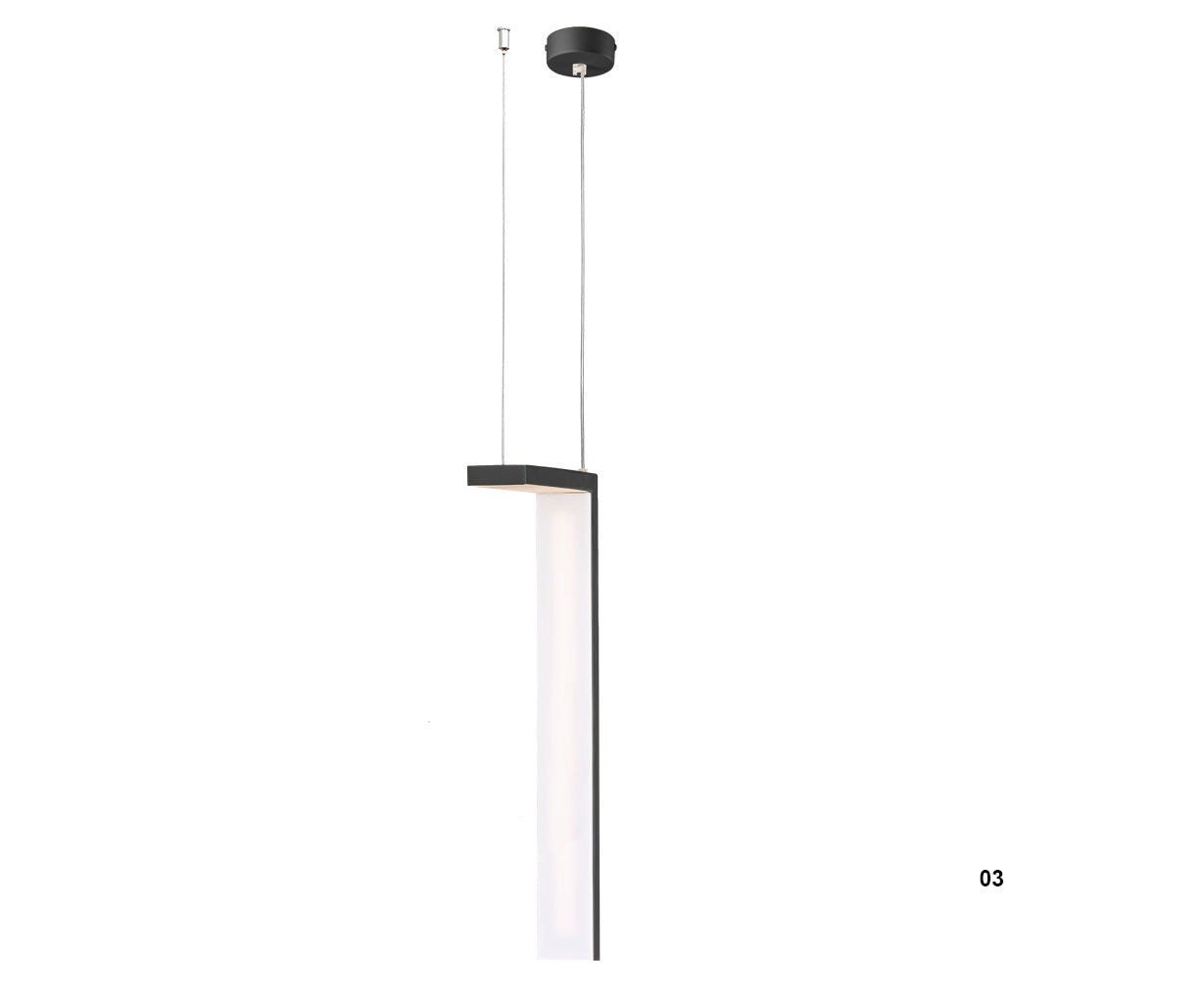 Pendant Light 03, Black – Luma
