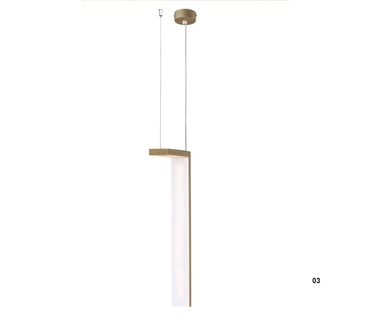 Pendant Light 03, Oxidized gold – Luma
