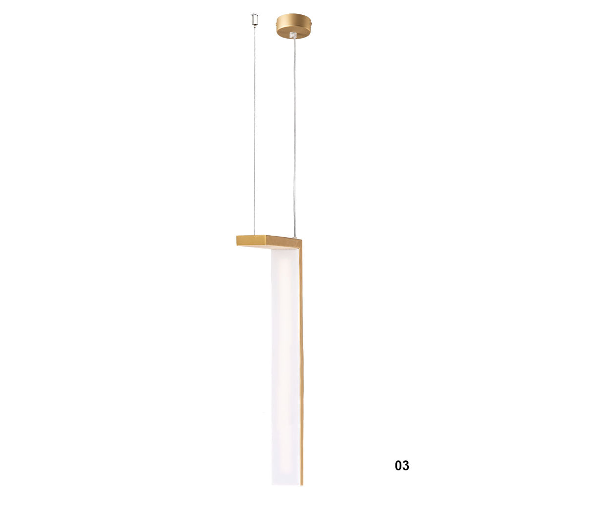 Pendant Light 03, Gold – Luma
