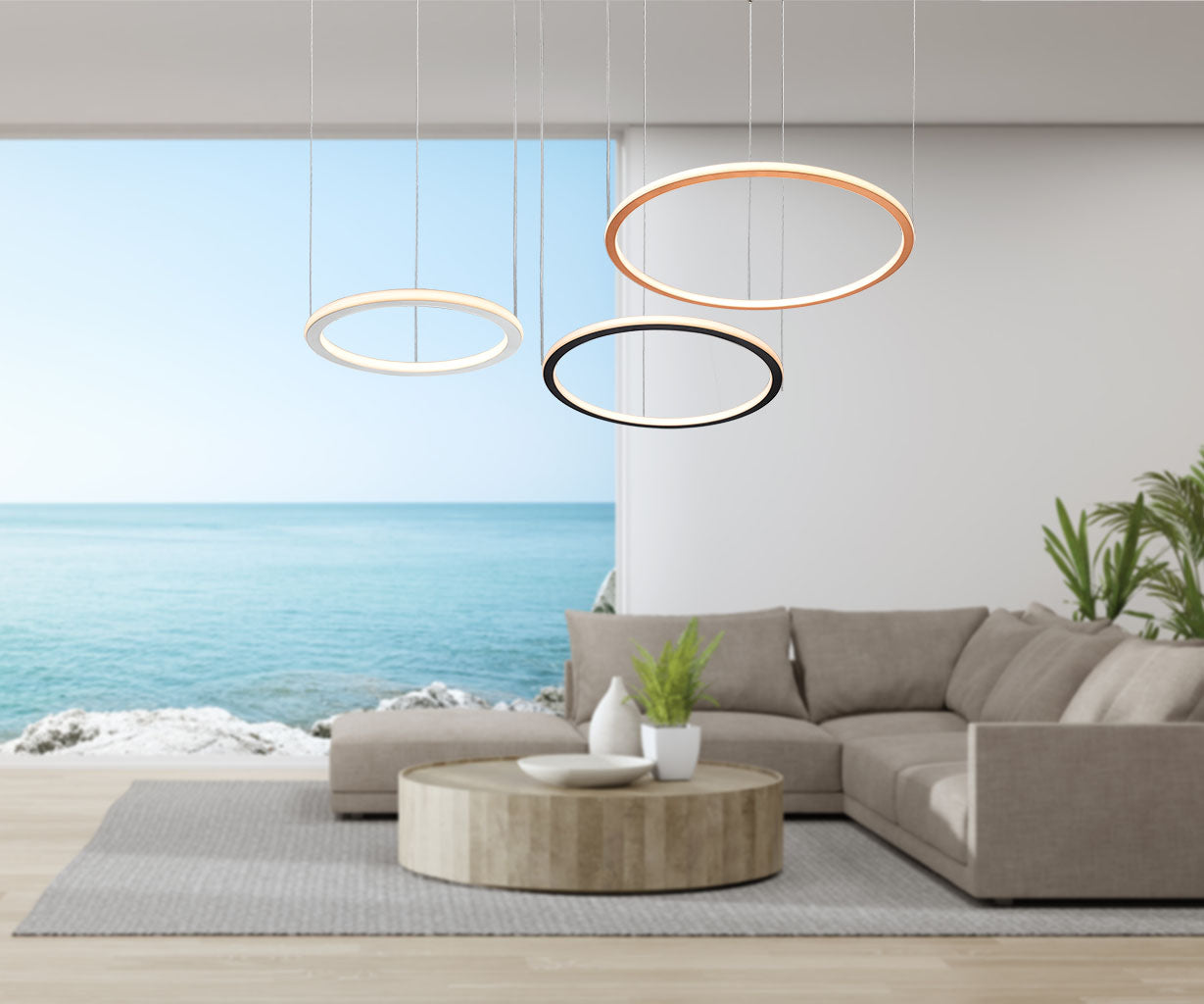 Pendant Light Pendant Circle – Lighting In and Out – Luma
