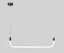 Pendant Light Metal, Acrylic, L:62 H 13 cm – Luma