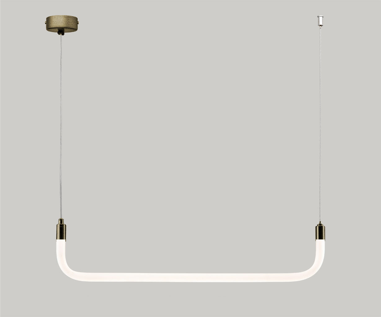 Pendant Light Metal, Acrylic, L:62 H 13 cm – Luma