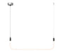 Pendant Light Metal, Acrylic, L:62 H 13 cm – Luma