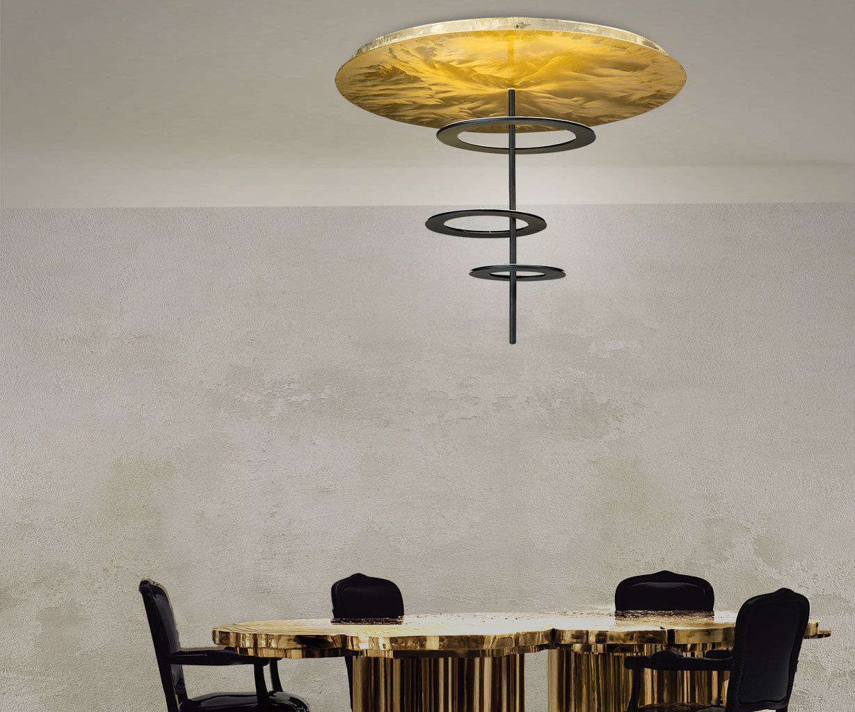 Ceiling Light Metal, Ø65 cm – Luma