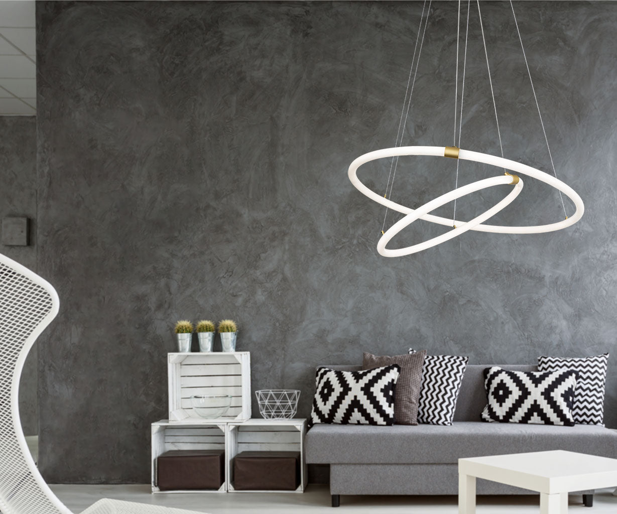 Pendant Light Pendant Circle – Acrylic – Luma
