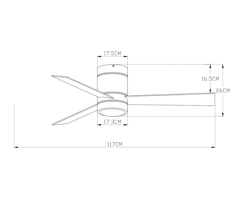 LED Ceiling Fan Lighting Luma