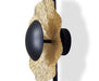 Wall Light Black and Gold, Metal, Ø28 cm – Luma