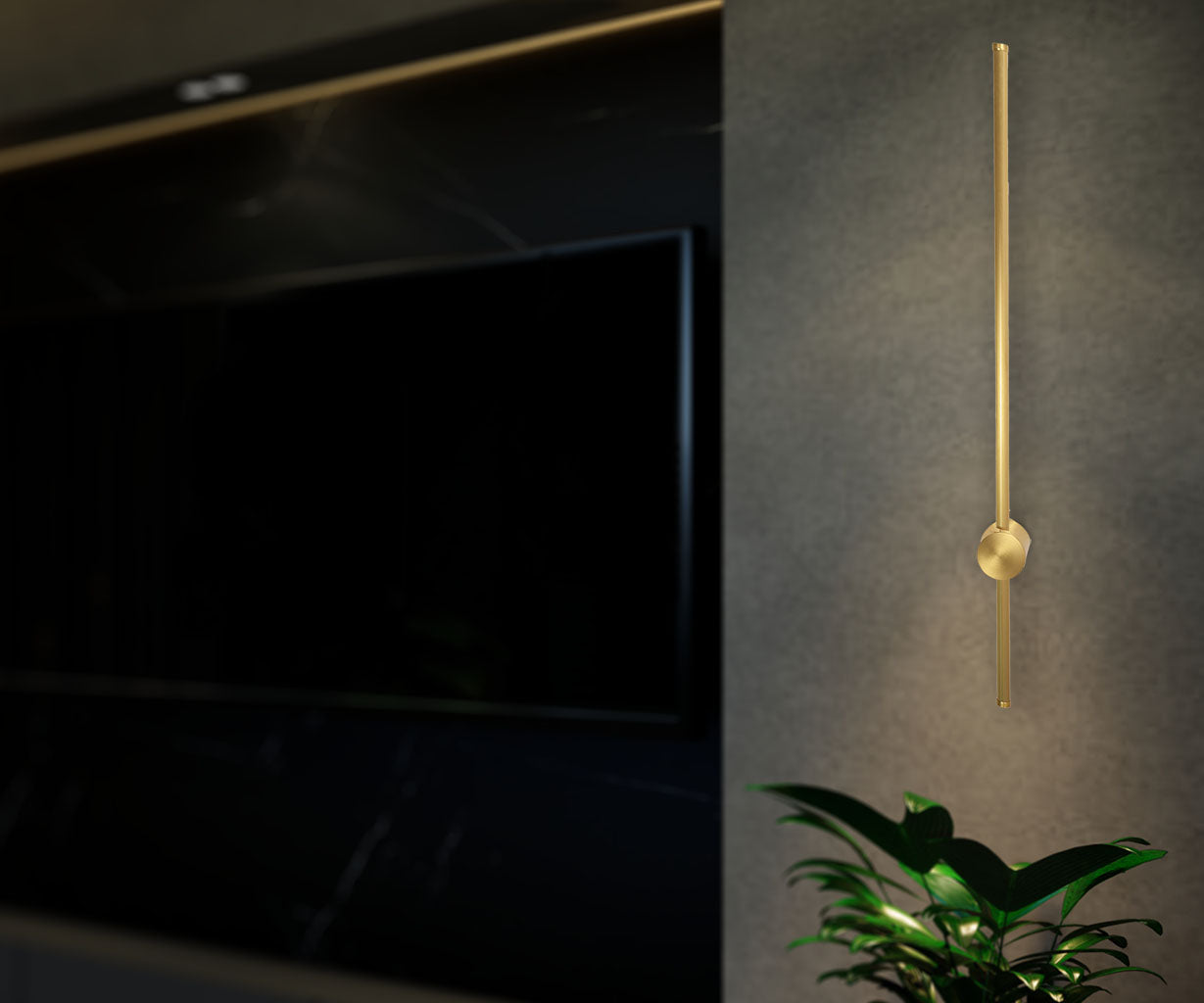 Wall Light Height: 60 cm – Luma