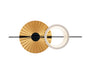 Wall Light As picture, Metal and Acrylic, L:100 H 45 cm – Luma