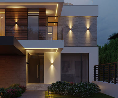 Wall Light Outdoor Wall Light up-down – Luma
