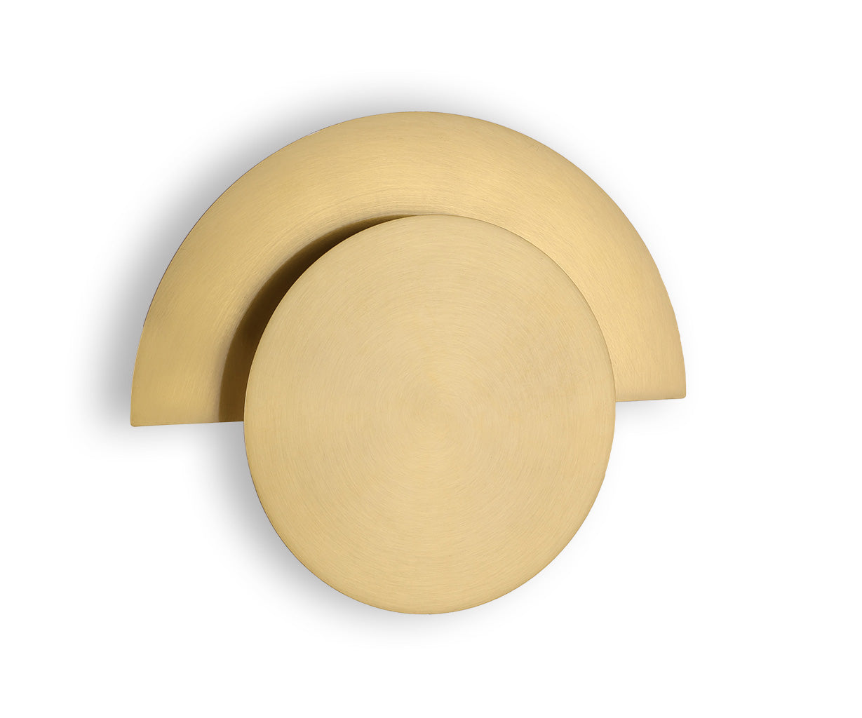 Wall Light Gold, Metal, W:21 H 25 cm – Luma