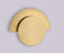 Wall Light Gold, Metal, W:21 H 25 cm – Luma