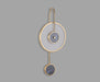Wall Light Gold, Metal and Marble, W:25 H 58 cm – Luma