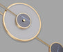 Wall Light Gold, Metal and Marble, W:25 H 58 cm – Luma