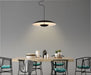 Pendant Light Satin Black/Satin White, Metal and Acrylic, Ø45 cm – Luma