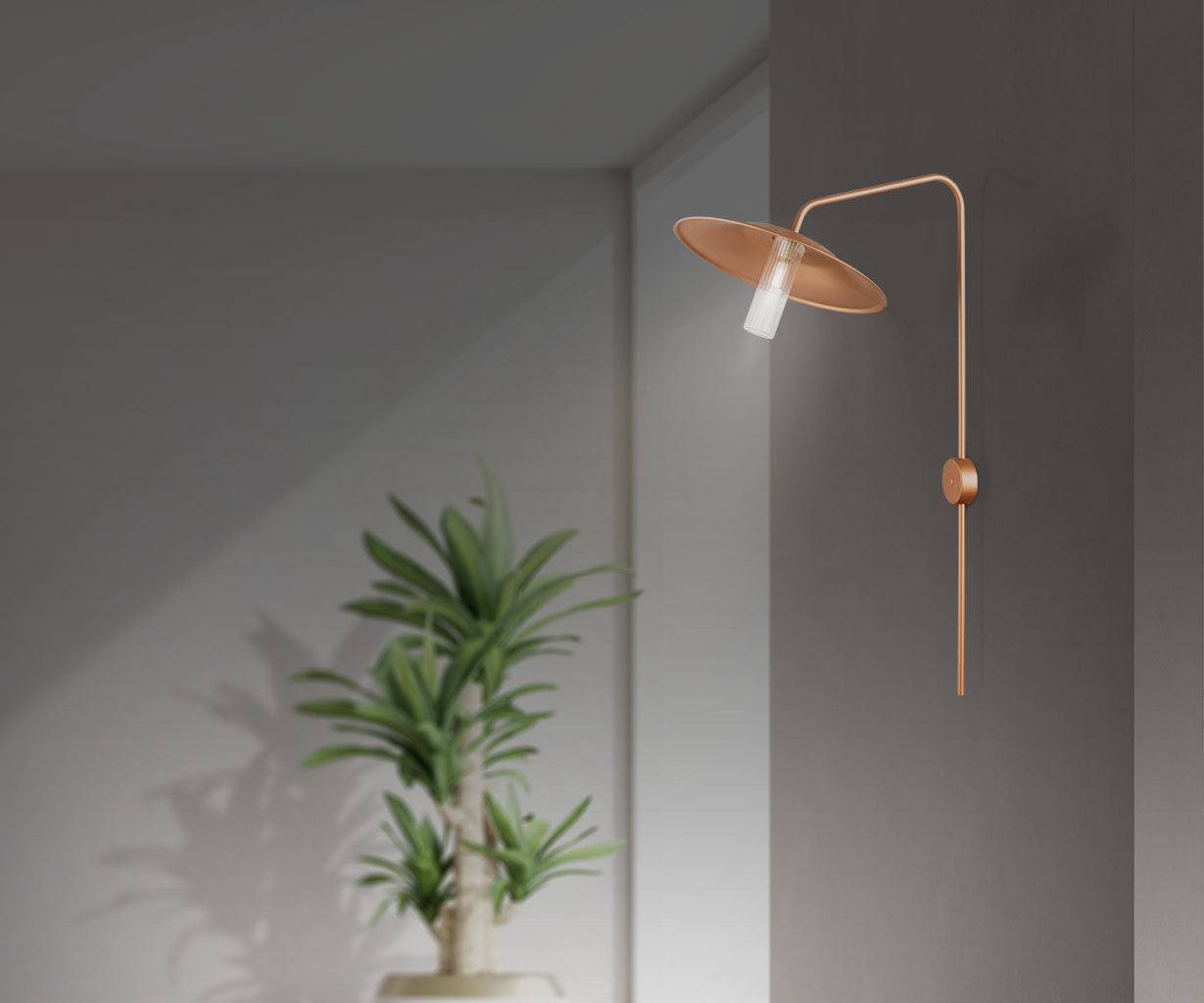 Wall Light Oxidized gold – Luma