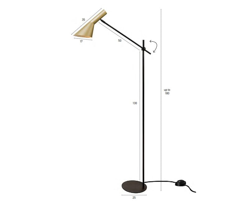 Modern Table / Floor Lamp Luma