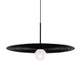 Pendant Light D: 50 cm, Black – Luma