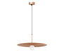 Pendant Light D: 50 cm, Black – Luma