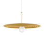 Pendant Light D: 50 cm, Black – Luma