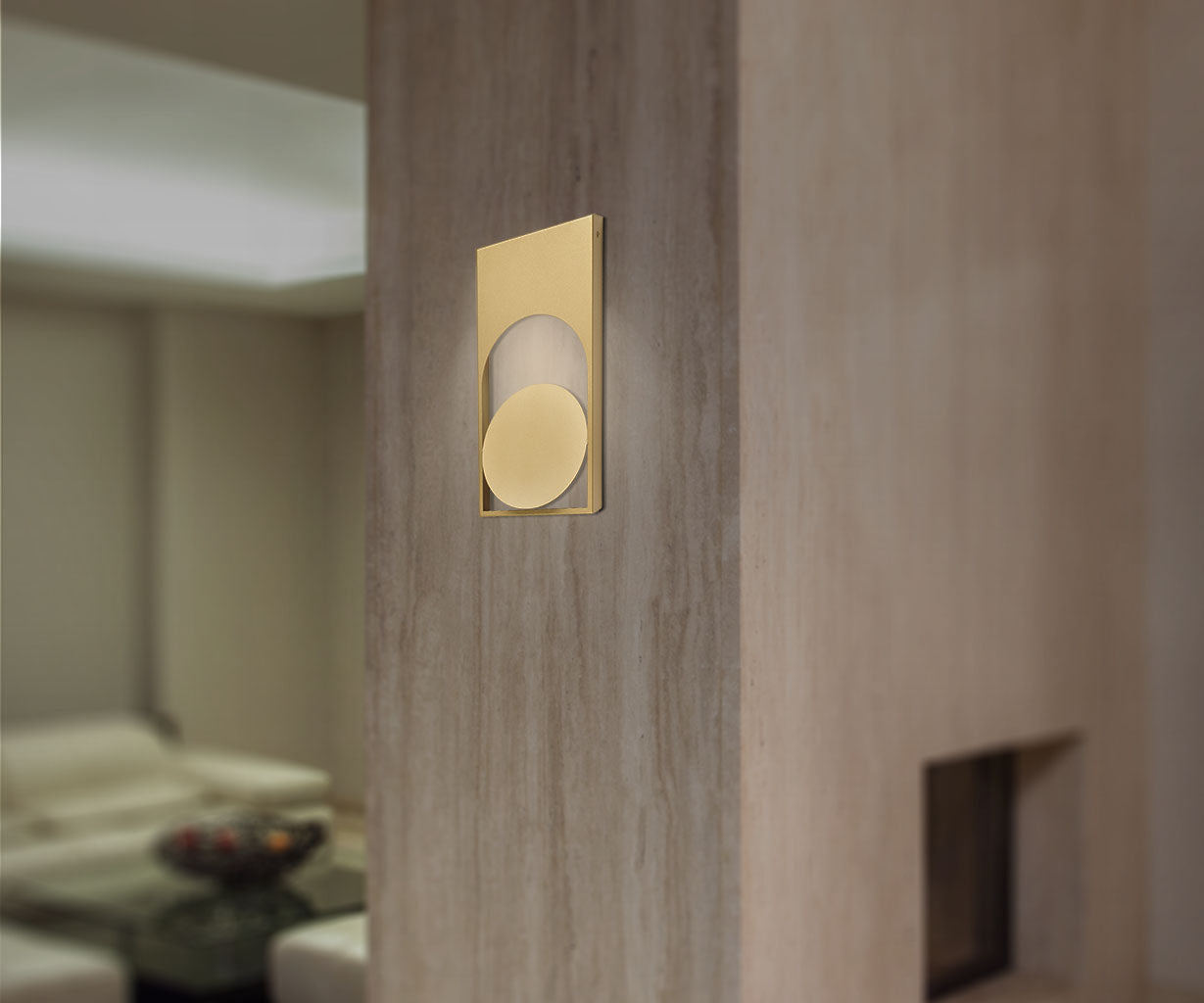 Wall Light Oxidized gold – Luma