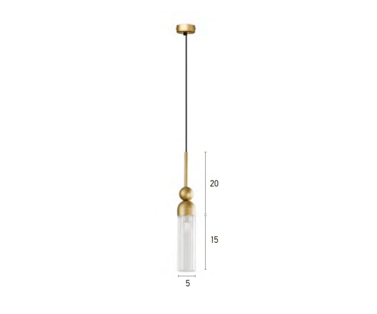 Pendant Light Ø10 cm – Luma