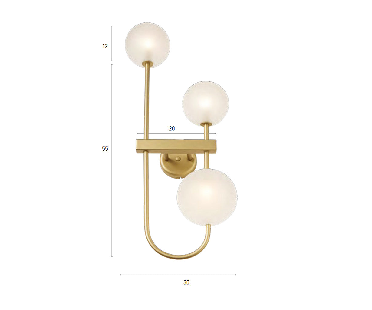 Wall Light Wall 3-Light – Luma