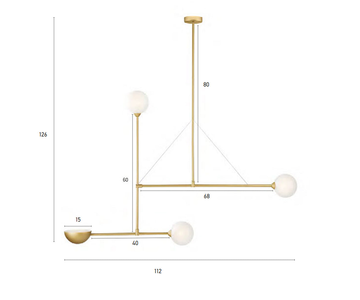 Pendant Light Pendant 4-Light – Luma