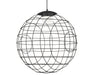Pendant Light D: 40 cm, Black – Luma