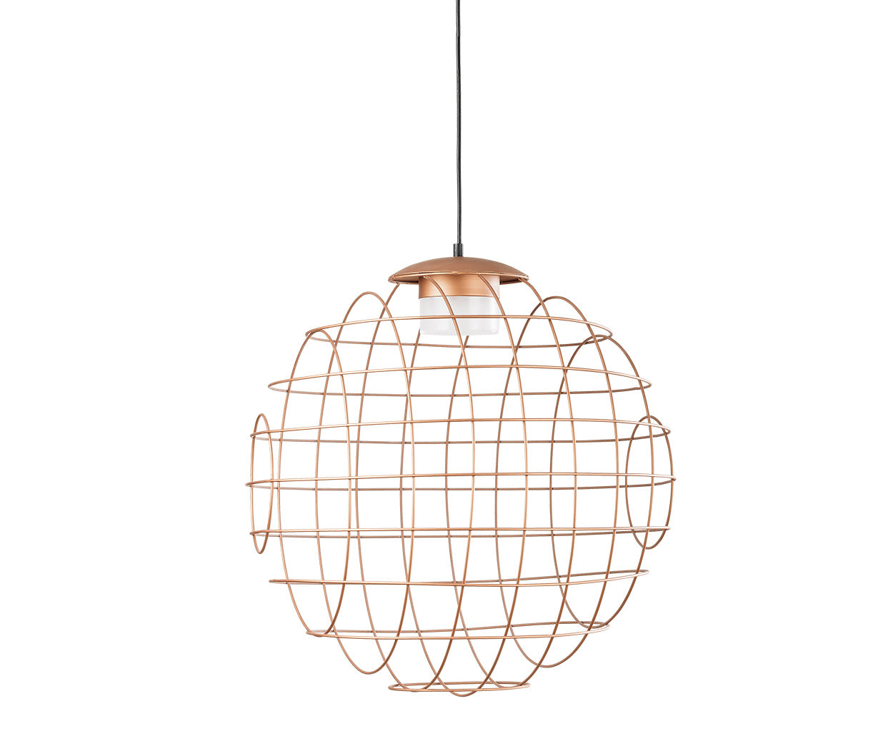 Pendant Light D: 40 cm, Black – Luma
