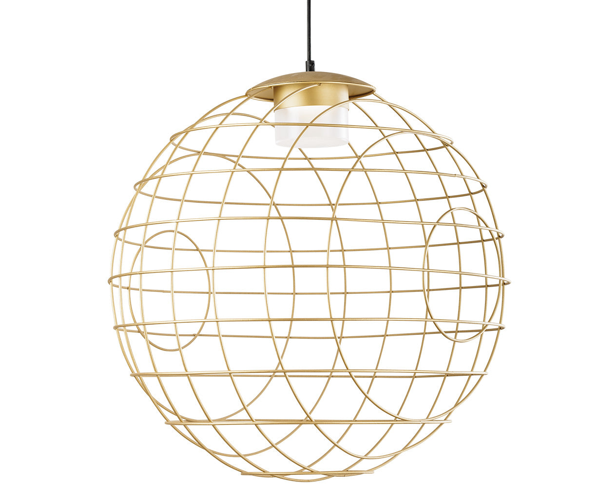 Pendant Light D: 40 cm, Black – Luma