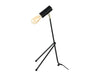 Table Lamp Black-Gold, Metal, L:27 W:22 H 60 cm – Luma