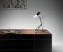 Table Lamp Black-Gold, Metal, L:27 W:22 H 60 cm – Luma