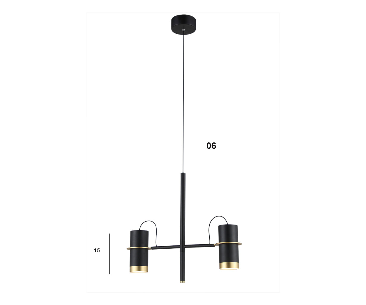 Pendant Light Bar, Double – Luma