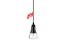 Pendant Light Metal and Glass, Ø10 cm – Luma