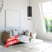 Pendant Light Black outside, Gold inside, Aluminium, Ø12 cm – Luma