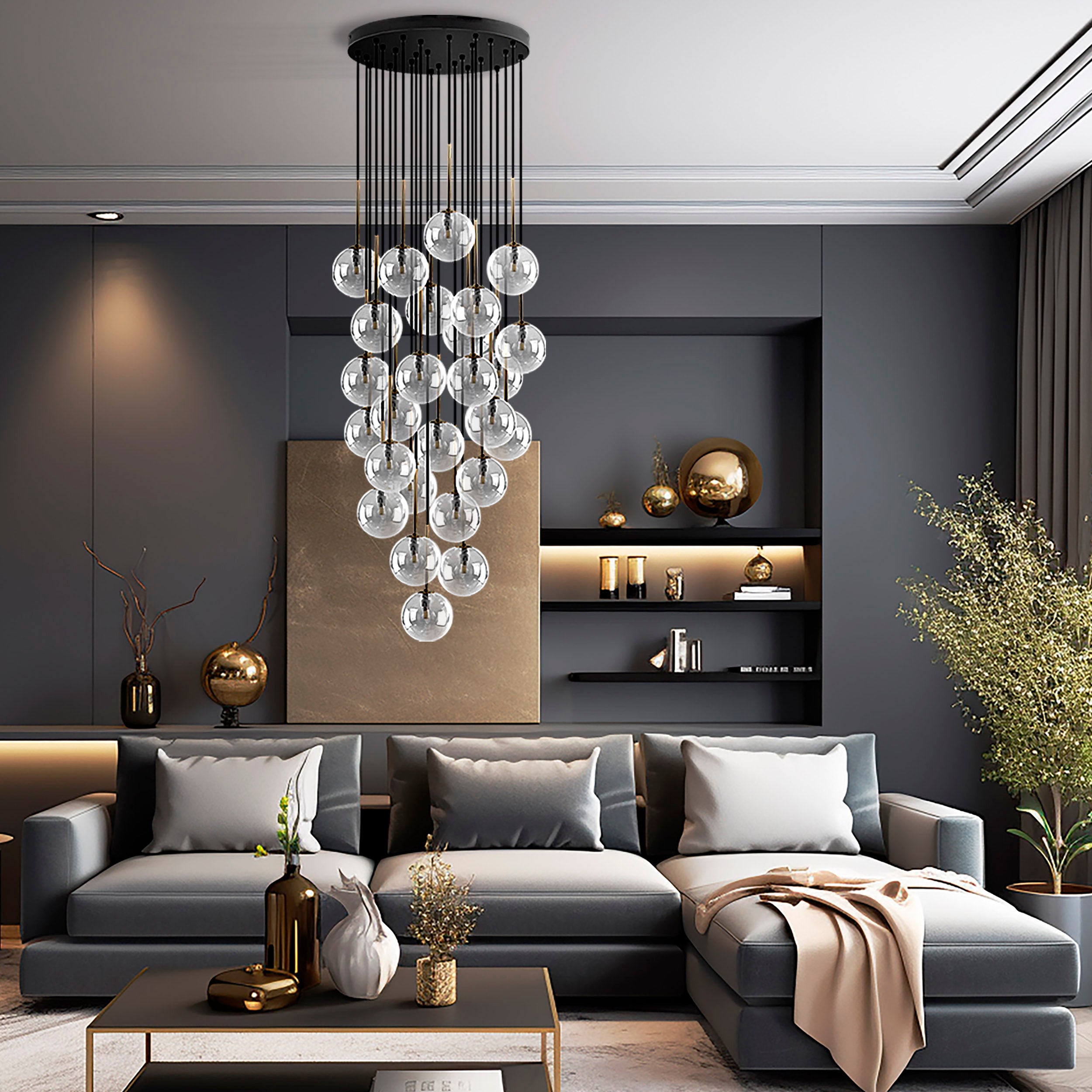 Modern Pendant Lamp AURORA/NILOS TK LIGHTING