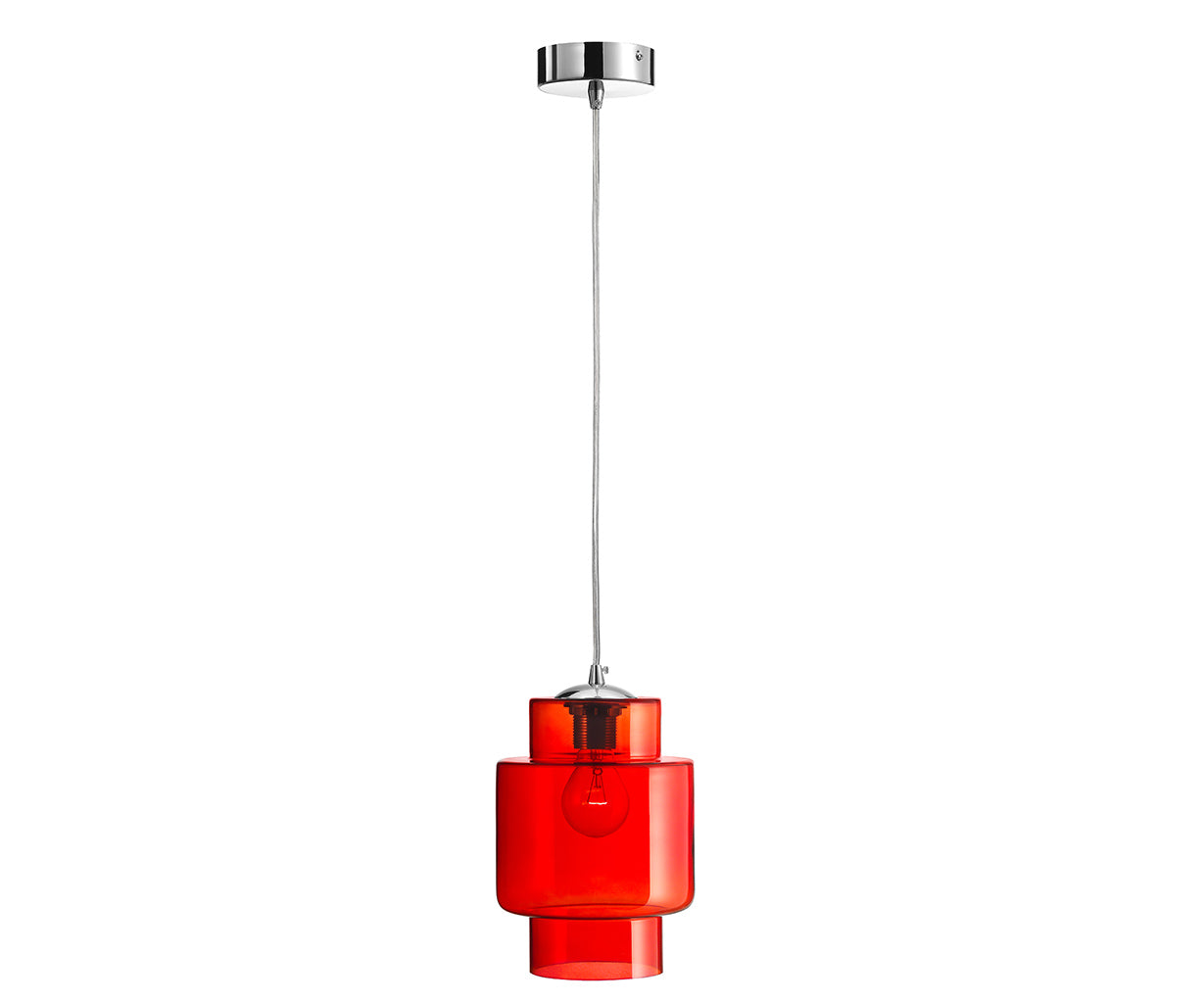 Pendant Light Glass, Ø19 cm – Luma