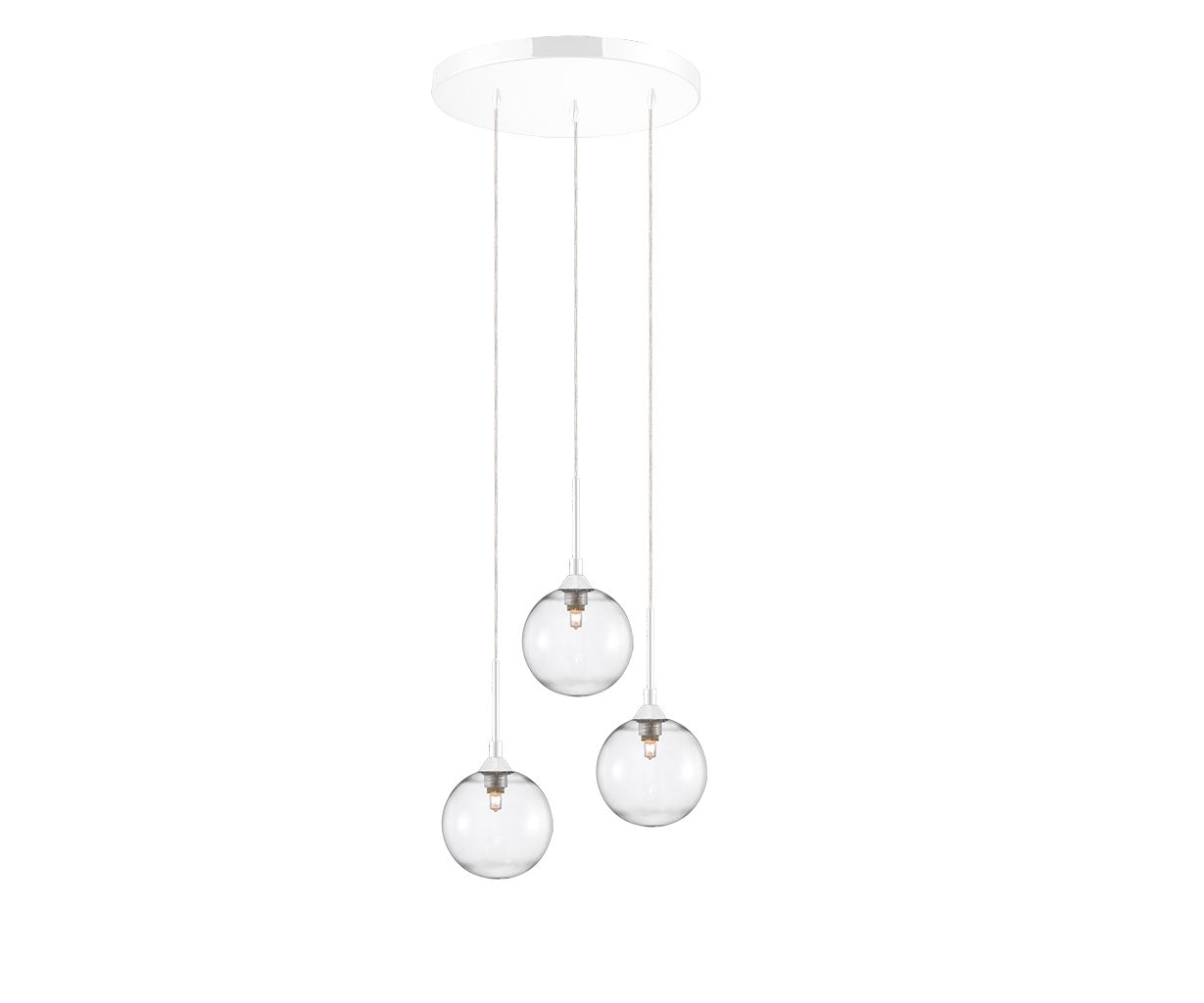 Pendant Light Glass: Frost or Transparent – Luma