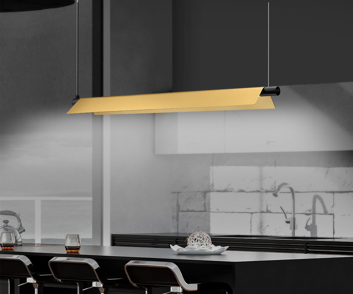 Pendant Light Pendant Bar with Reflector – Luma