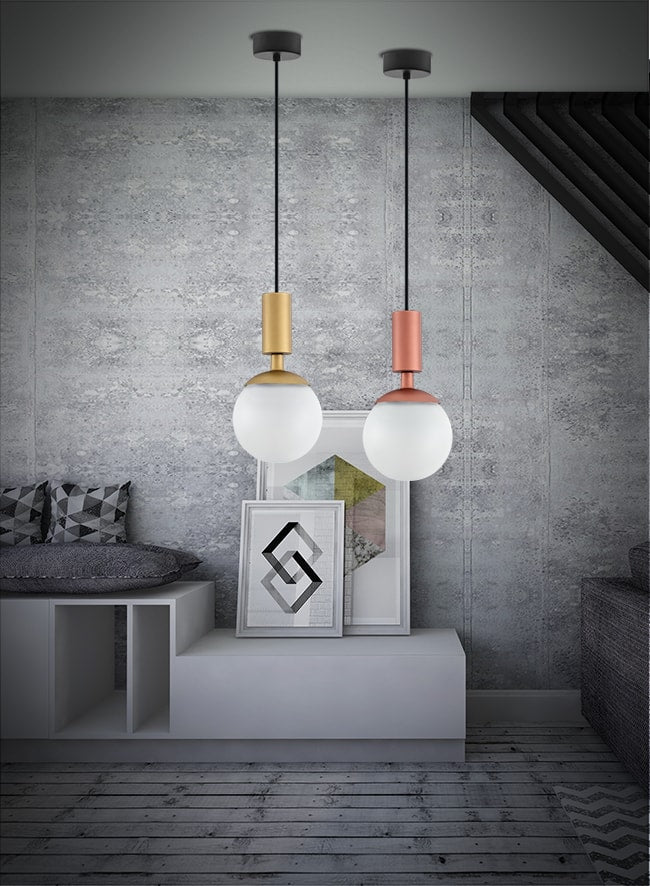 Pendant Light Glass, Ø15 cm – Luma
