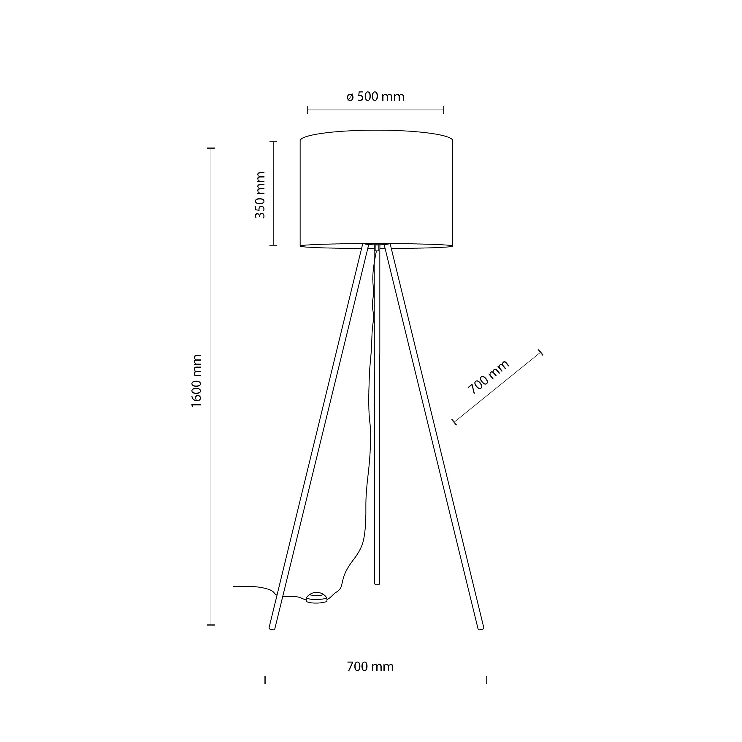 Modern Floor Lamp UMBERTO TK LIGHTING