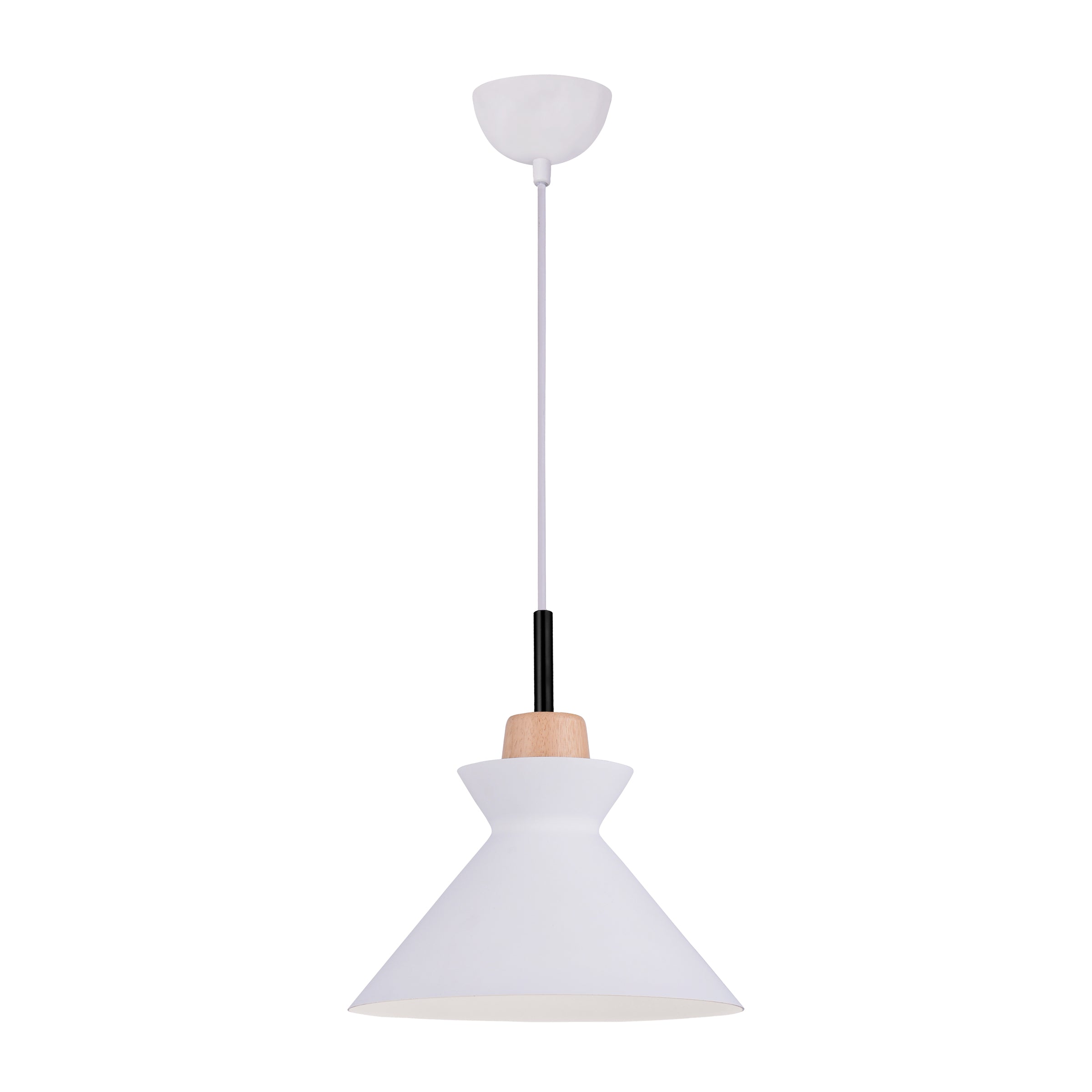 Pendant Light PENDANT LAMP E27 MAX 40W WHITE – Zambelis