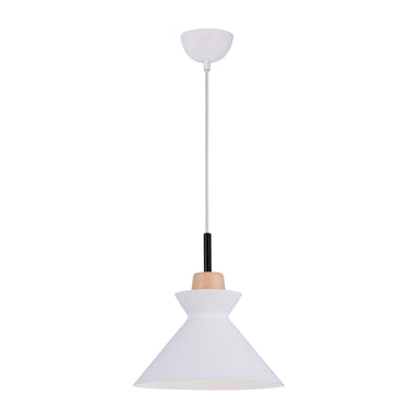 Pendant Light PENDANT LAMP E27 MAX 40W WHITE – Zambelis